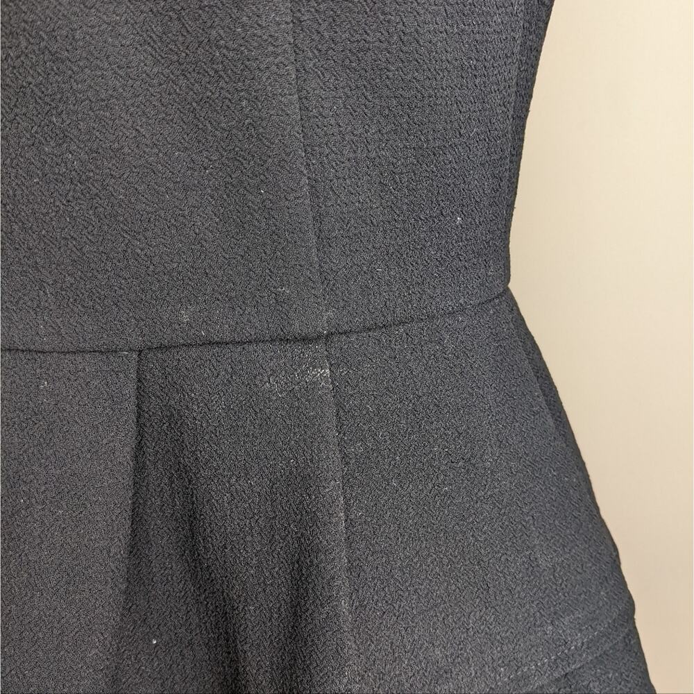 Madewell black dress, 8, v back with pockets, fit & flare - Picture 10 of 11